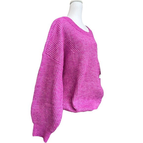 Sonoma Goods Sweater Pink Size XXL Cozy Crewneck NWT Women's - Picture 7 of 9